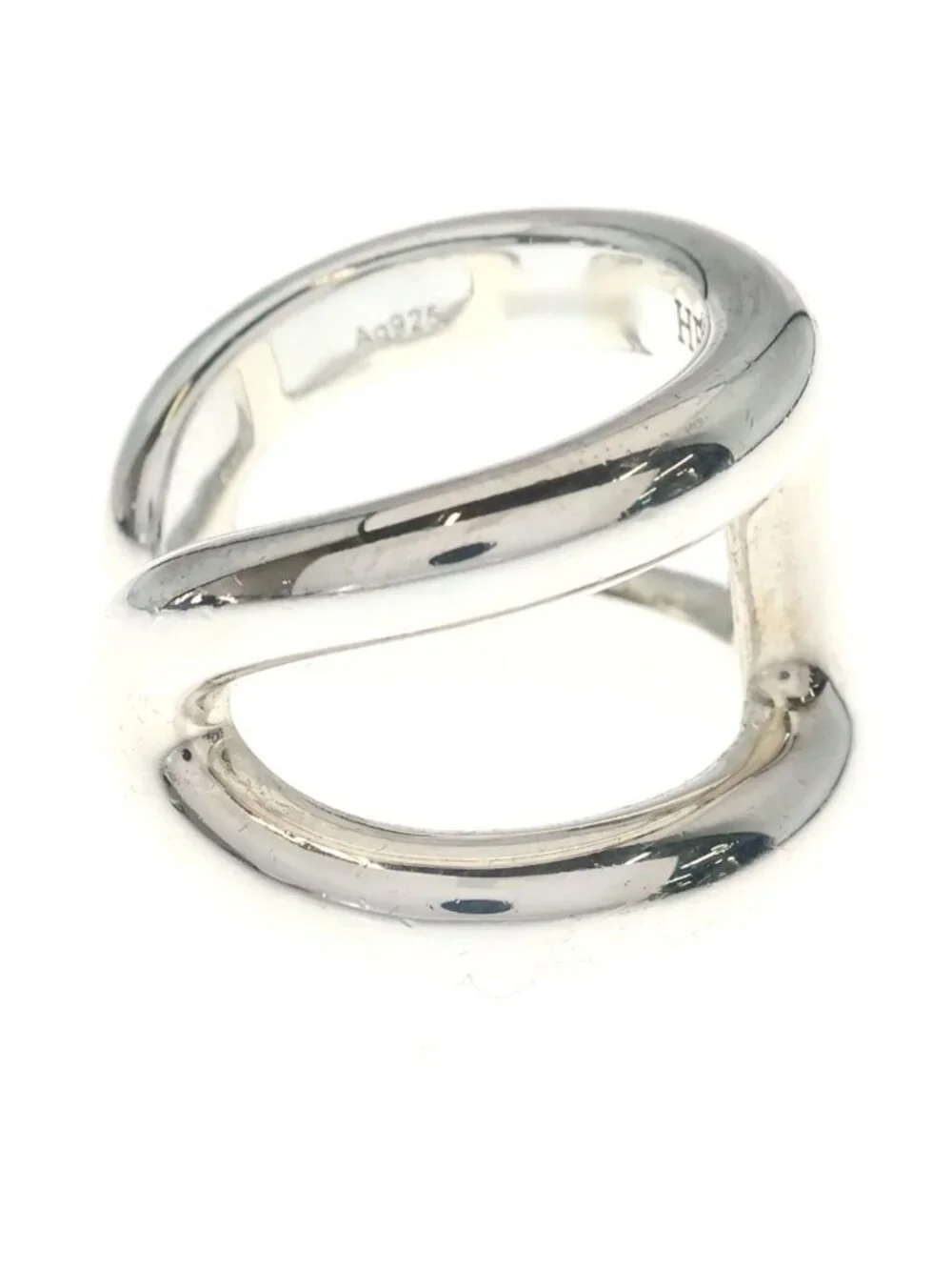 Hermes Osmose GM Ring Silver